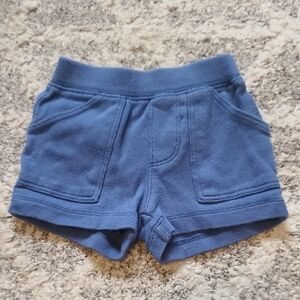 10 for $25 - Carter's Boys 3m Blue Cotton Shorts
